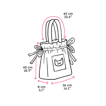 Drawstring Bag – Bright Shapes